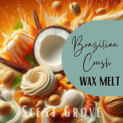 Brazilian Crush scented soy wax melt