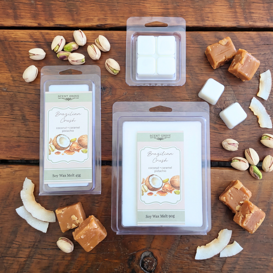 Brazilian Crush scented soy wax melt