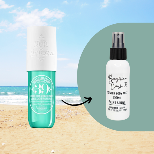 Brazilian Crush 39 scented body mist spray 100ml