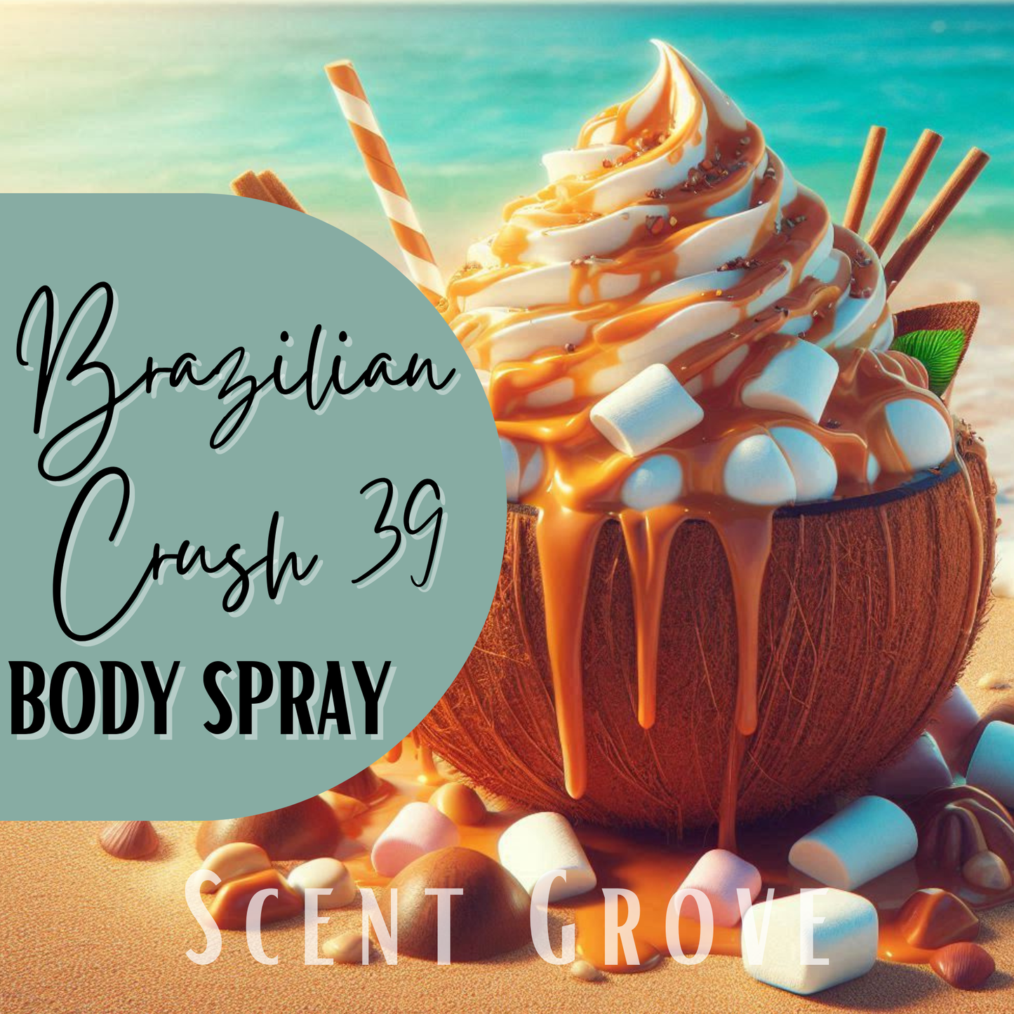 Brazilian Crush 39 scented body mist spray 100ml
