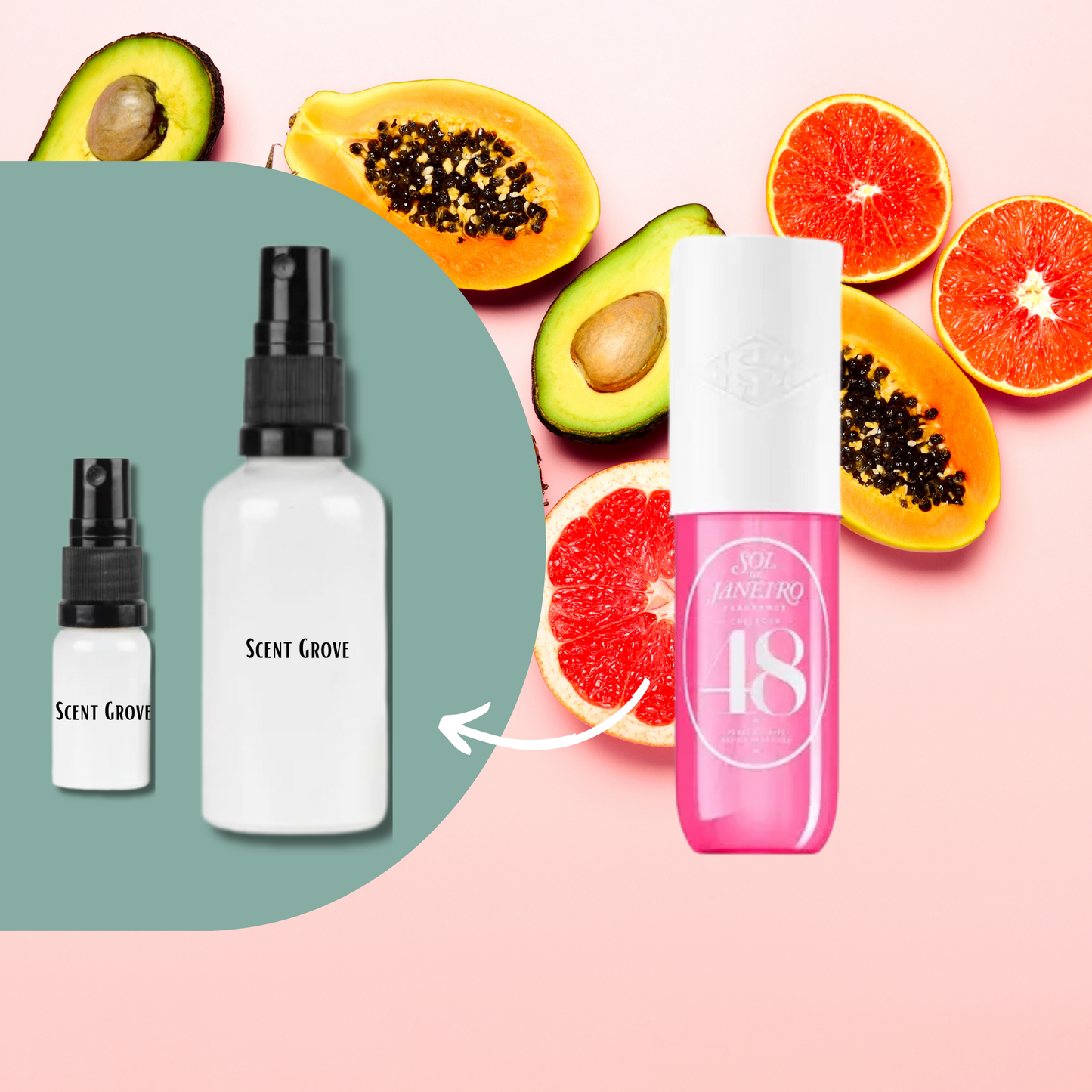 Brazilian Crush 48 scented fine perfume mist