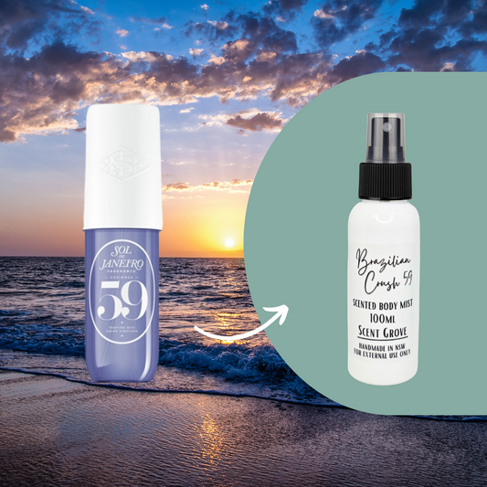 Brazilian Crush 59 scented body mist spray 100ml