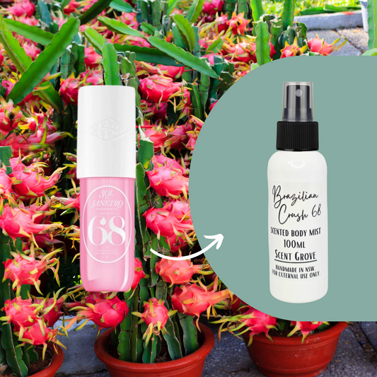 Brazilian Crush 68 scented body mist spray 100ml