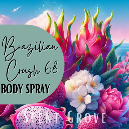 Brazilian Crush 68 scented body mist spray 100ml