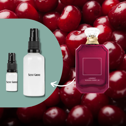 Burning Cherry scented fine perfume mist
