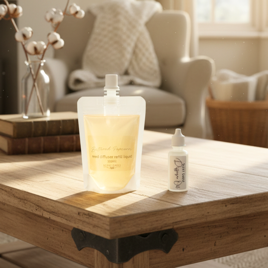Buttered Popcorn Scented Diffuser Refill Liquid