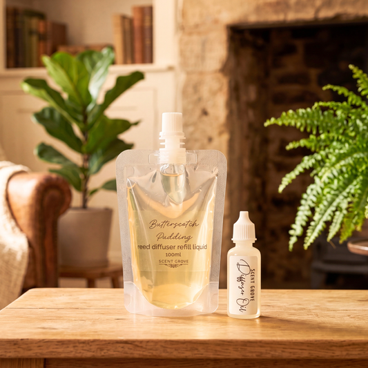 Butterscotch Pudding Scented Diffuser Refill Liquid