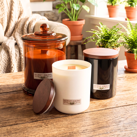 Black Raspberry scented Wood Wick Soy Candle