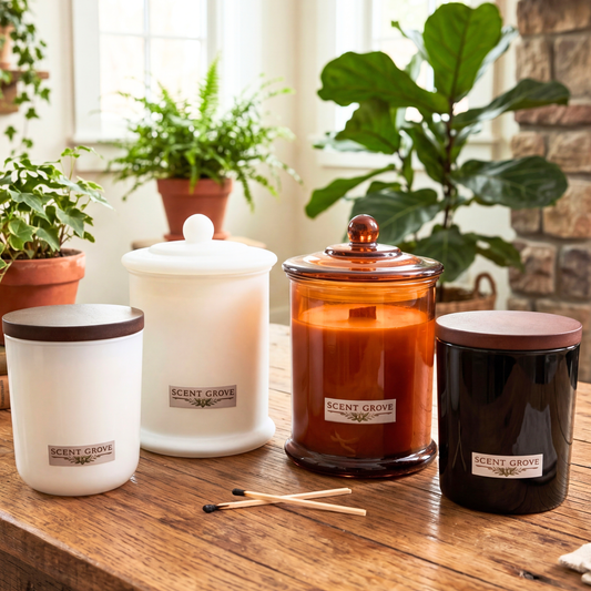 Caramel scented Wood Wick Soy Candle