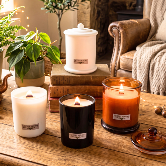 Brazilian Crush 59 scented Wood Wick Soy Candle