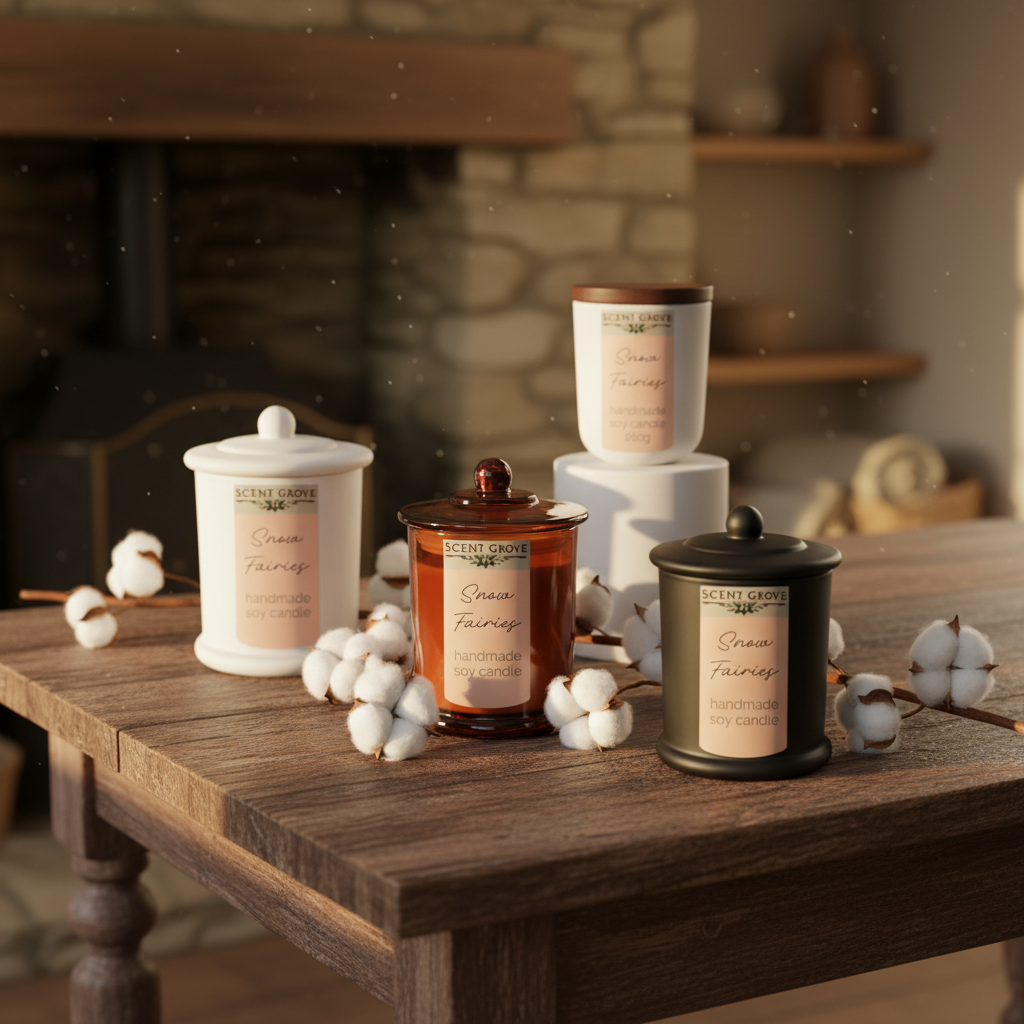 Santal 33 scented Wood Wick Soy Candle