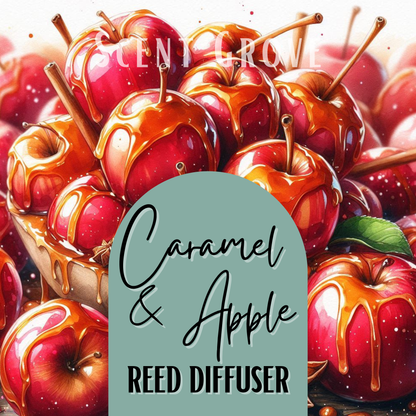 Caramel & Apple Scented Reed Diffuser 200ml