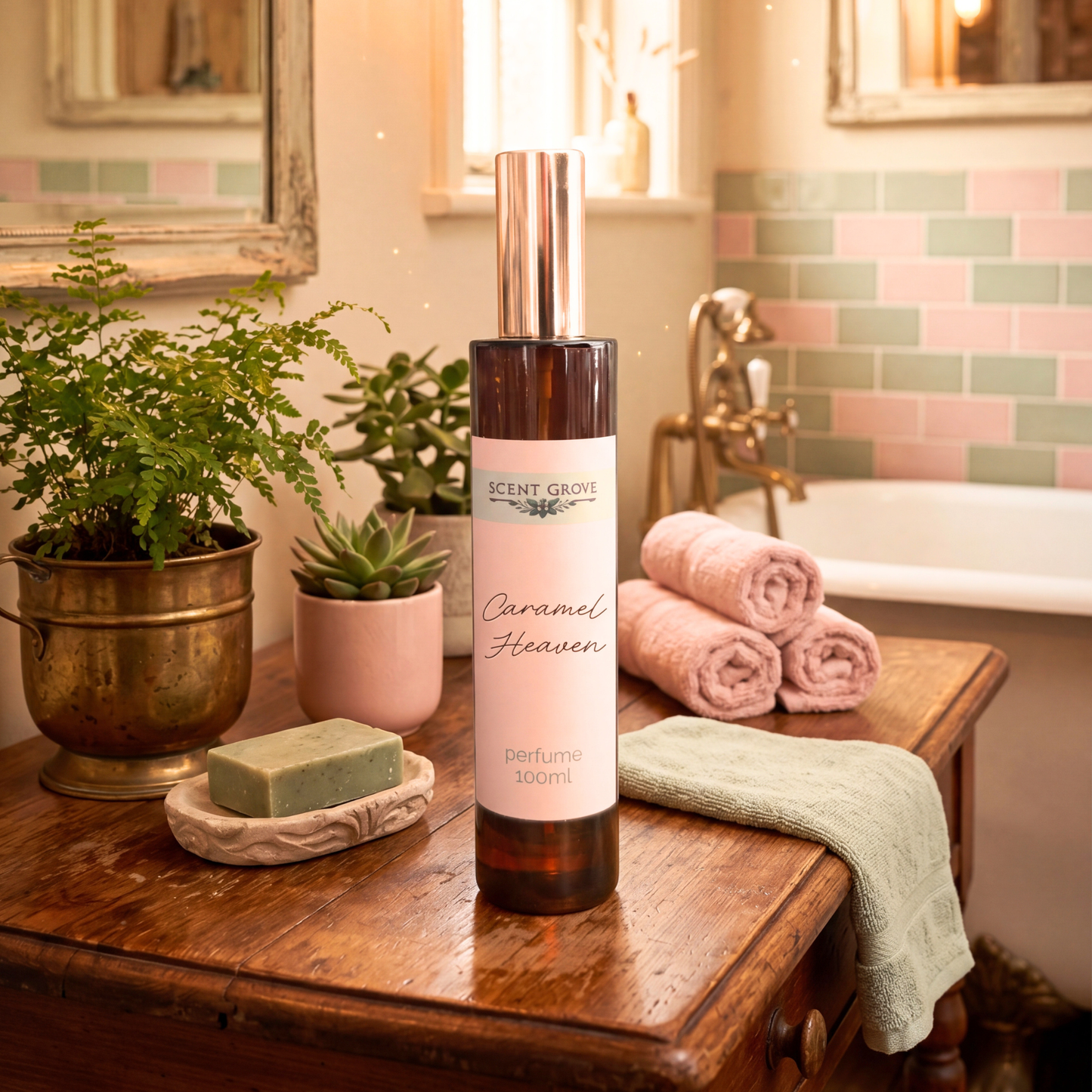 Caramel Heaven (Bianco Latte) scented fine perfume mist
