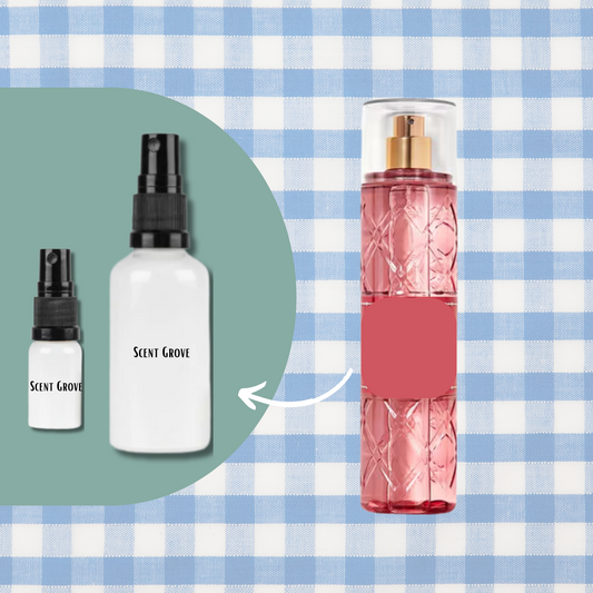 Champagne Toast scented fine perfume mist