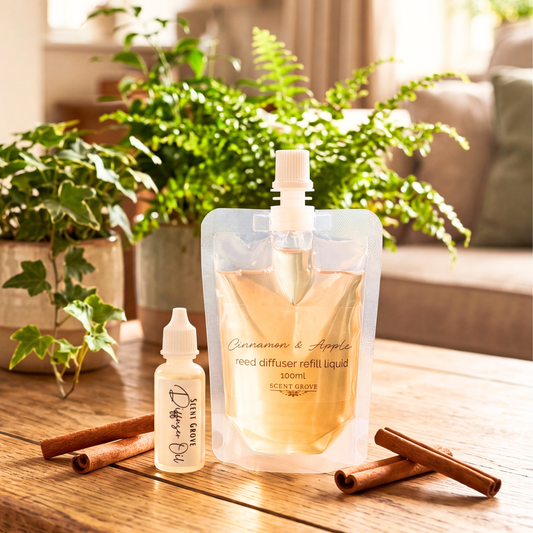 Cinnamon & Apple Scented Diffuser Refill Liquid