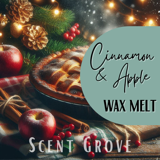 Cinnamon & Apple soy wax melt