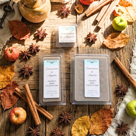 Cinnamon & Apple soy wax melt