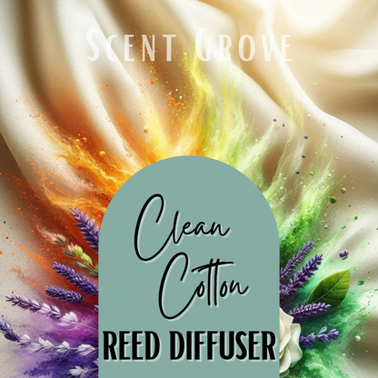 Clean Cotton Scented Reed Diffuser 200ml