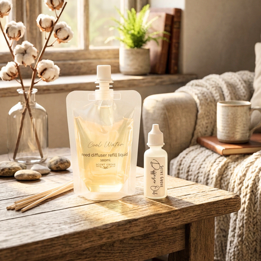 Cool Water Scented Diffuser Refill Liquid