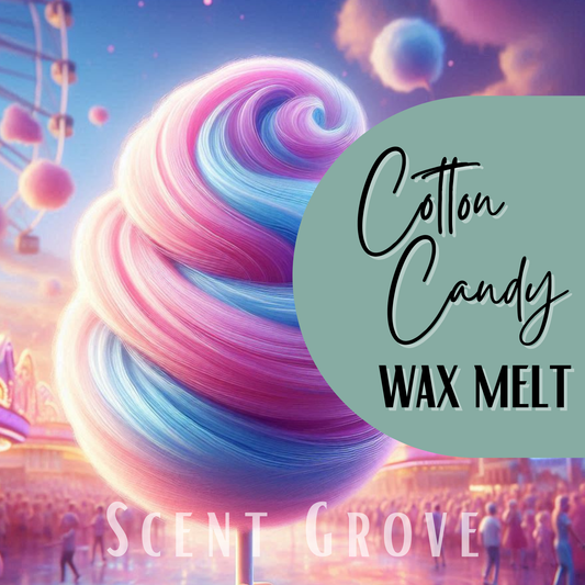 Cotton Candy scented soy wax melt