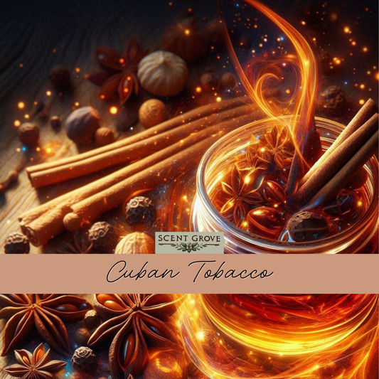 Cuban Tob-acco scented soy wax melt