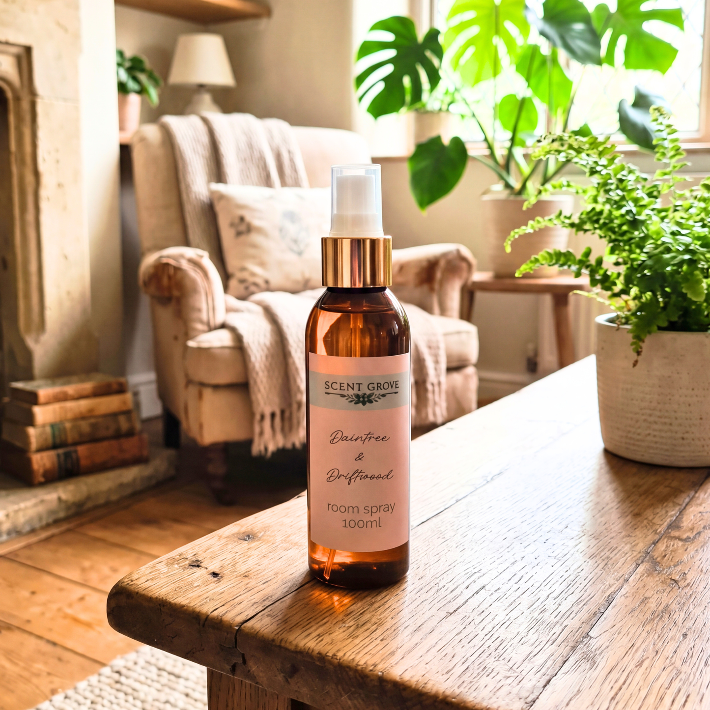 Daintree & Driftwood Scented Room spray Air Freshener multi purpose for car, home, room