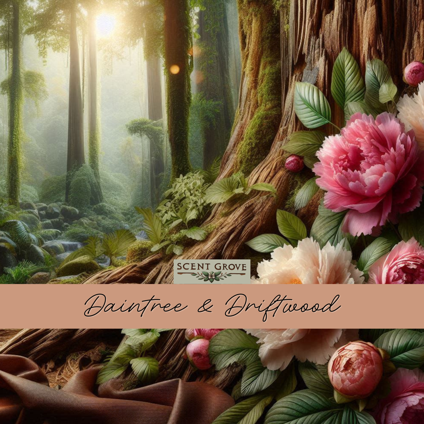 Daintree & Driftwood Scented Room spray Air Freshener multi purpose for car, home, room