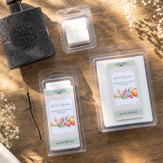 Dark O*ium type soy wax melt