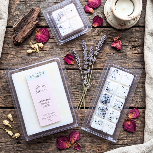 Dark O*ium type soy wax melt