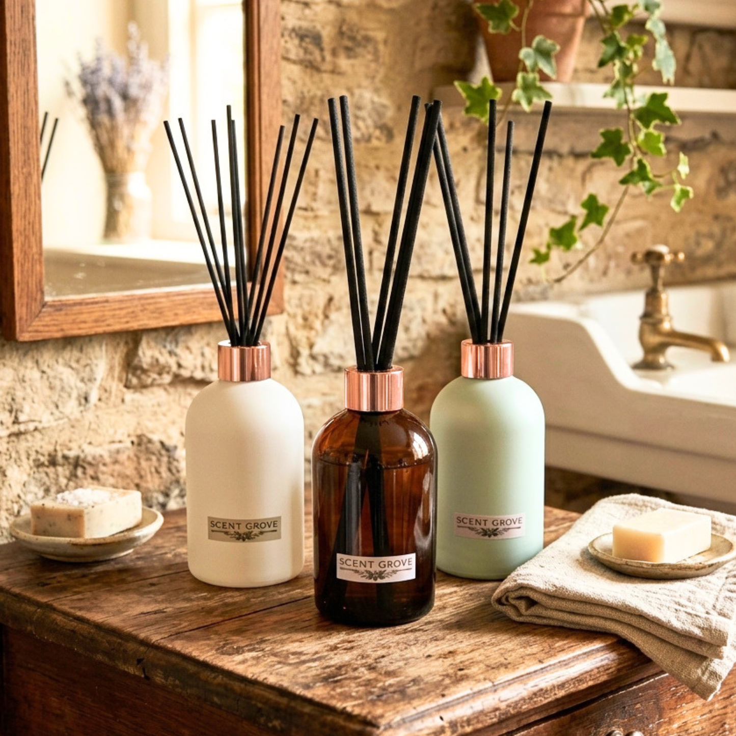 Salted Caramel Scented Reed Diffuser 200ml