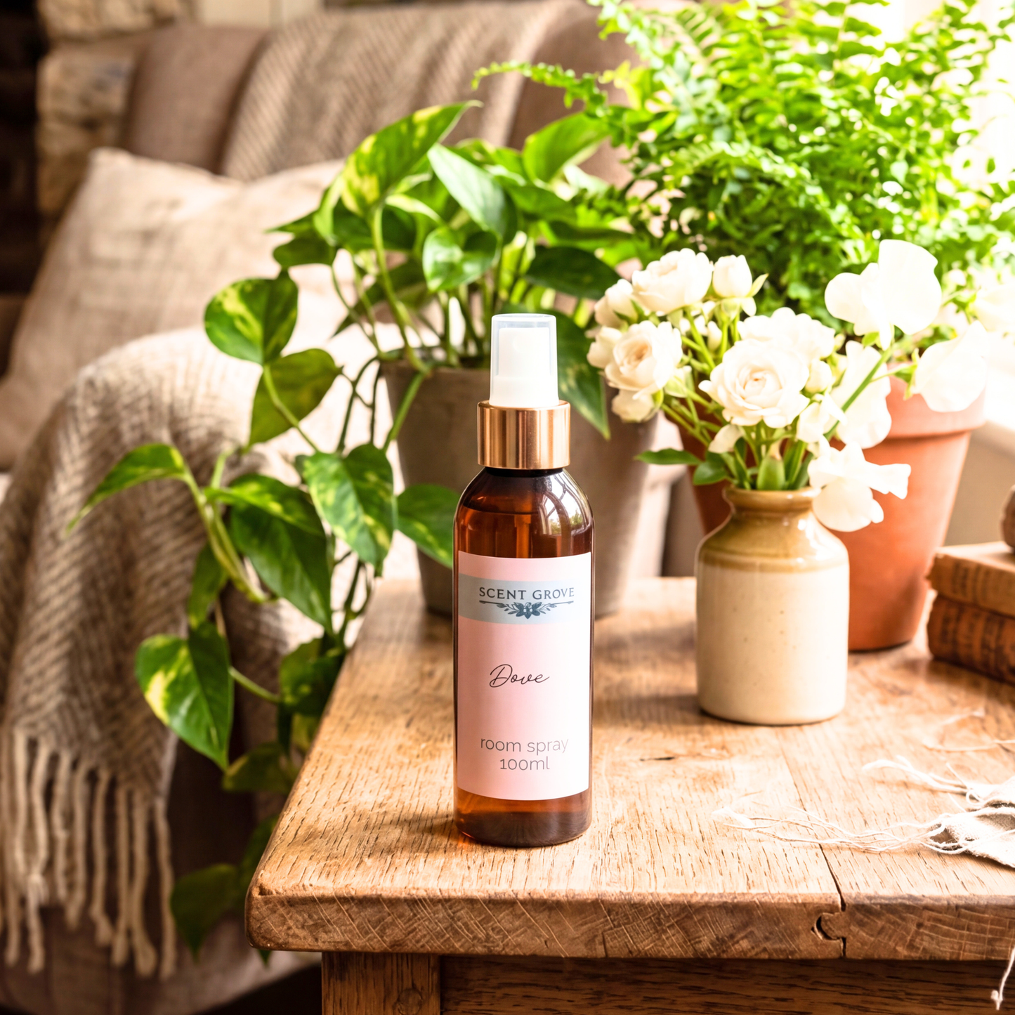 Dove Scented Air Freshener Spray multi purpose for car, home, room