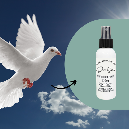 Dove Soap scented body mist spray 100ml