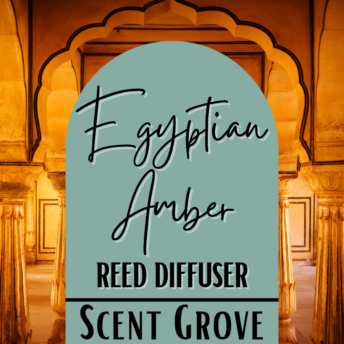 Egyptian Amber Scented Reed Diffuser 200ml