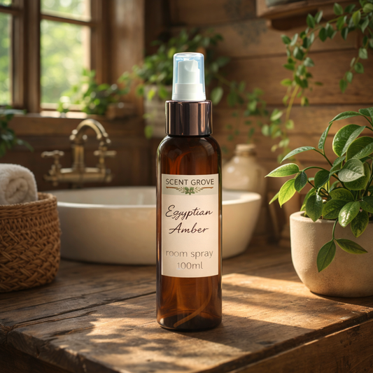 Egyptian Amber Scented Air Freshener Spray multi purpose for car, home, room