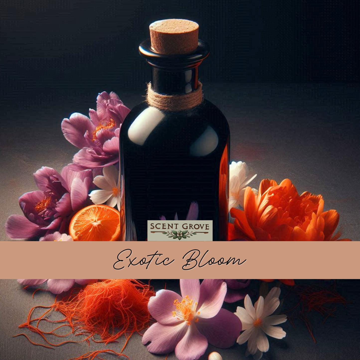 Exotic Bloom scented soy wax melt