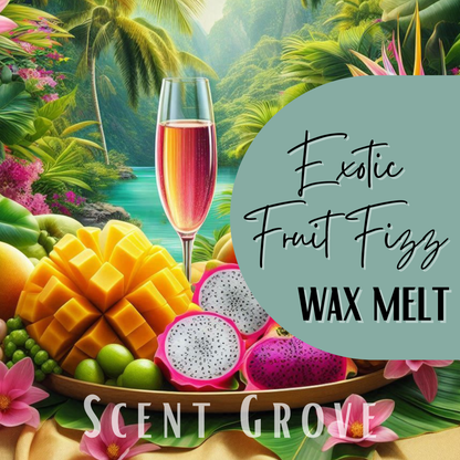 Exotic Fruit Fizz soy wax melt