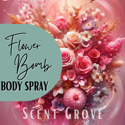 Flower Bomb scented body mist spray 100ml