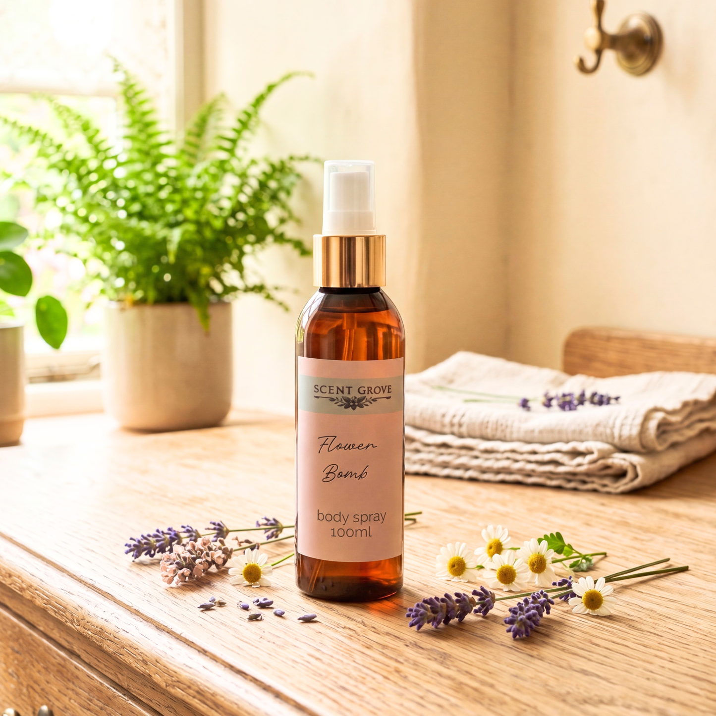 Flower Bomb scented body mist spray 100ml