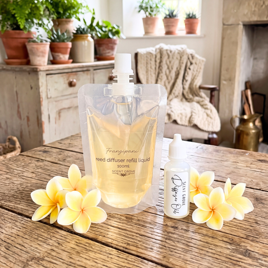 Frangipani Scented Diffuser Refill Liquid