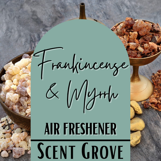 Frankincense & Myrrh Scented Air Freshener Spray multi purpose for car, home, room