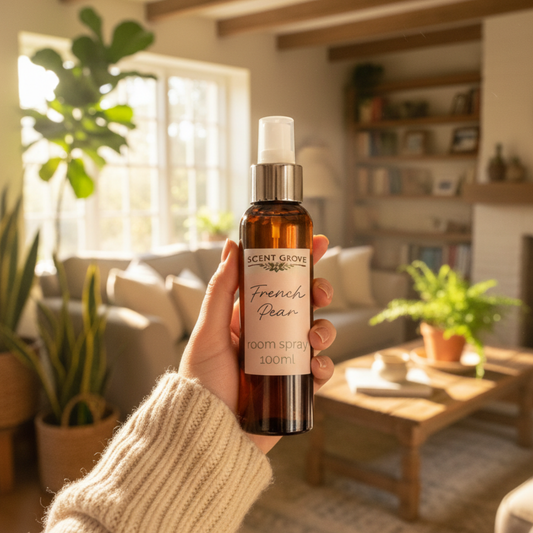 French Pear Scented Air Freshener Spray multi purpose for car, home, room