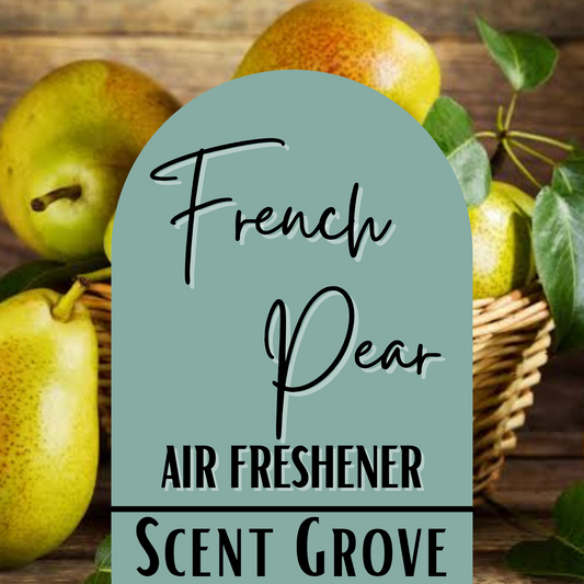 French Pear Scented Air Freshener Spray multi purpose for car, home, room