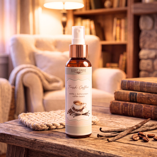 Fresh Coffee Scented Air Freshener Spray multi purpose for car, home, room