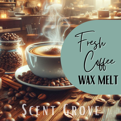 Fresh Coffee scented soy wax melt