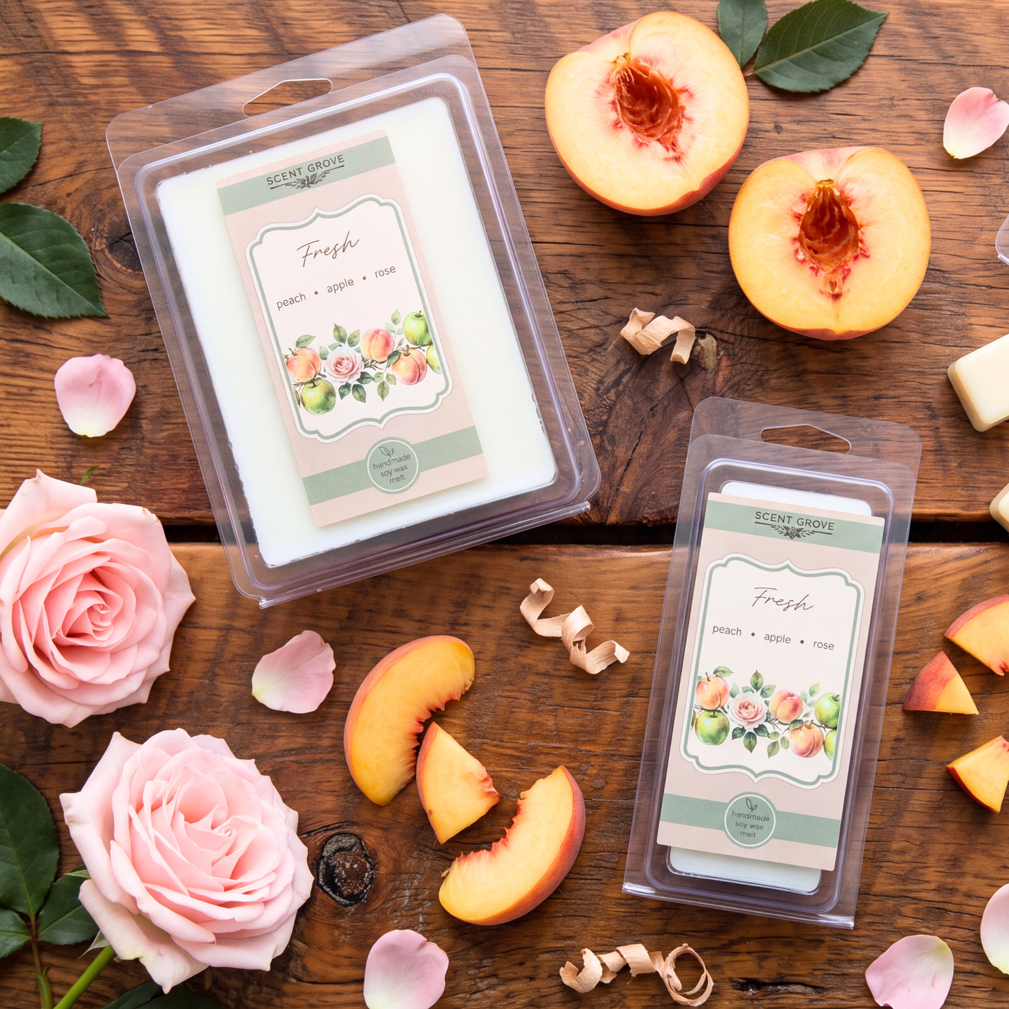 Fresh scented soy wax melt