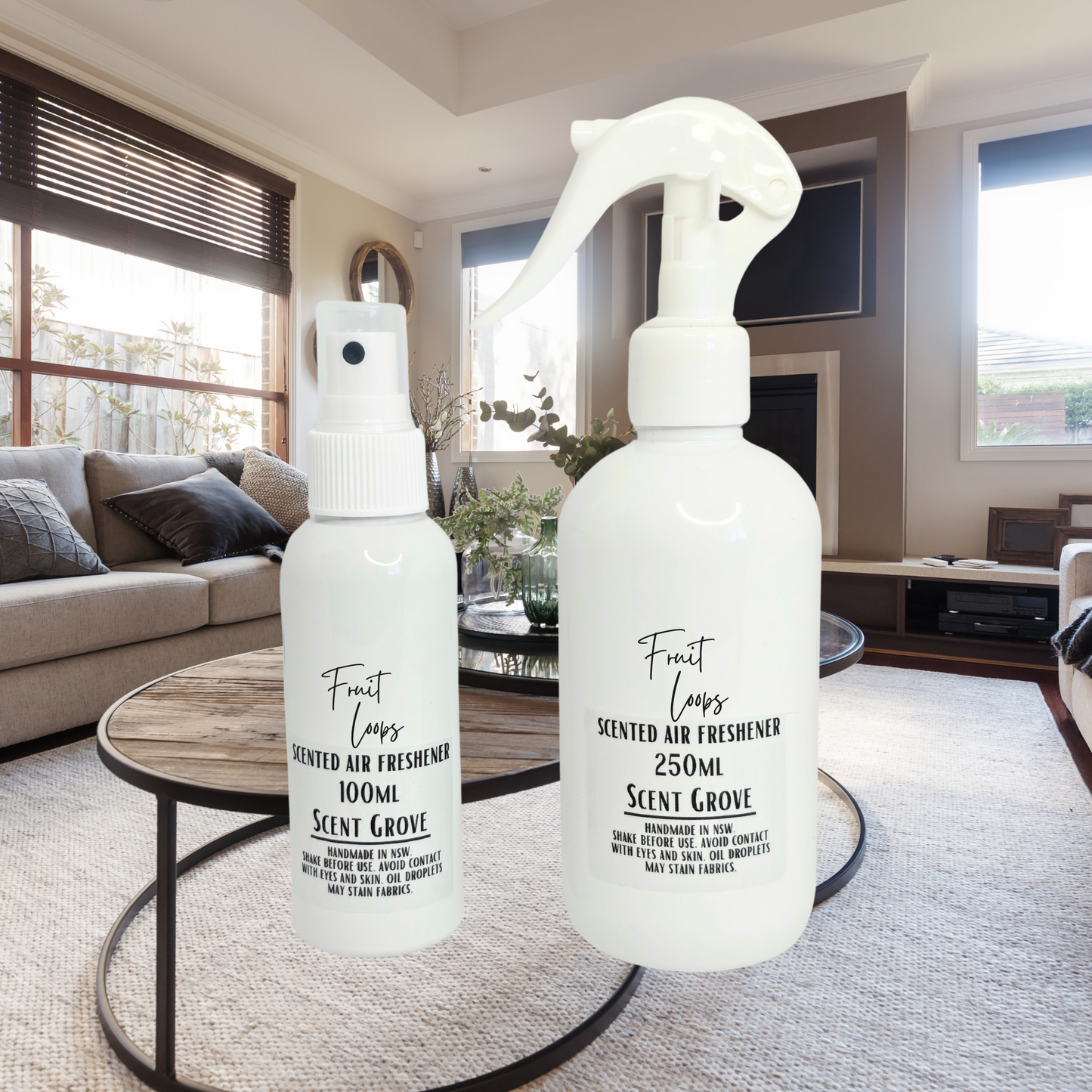 Fruit Loops Scented Air Freshener Spray multi purpose for car, home, room