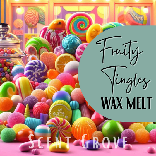 Fruity Tingles scented soy wax melt