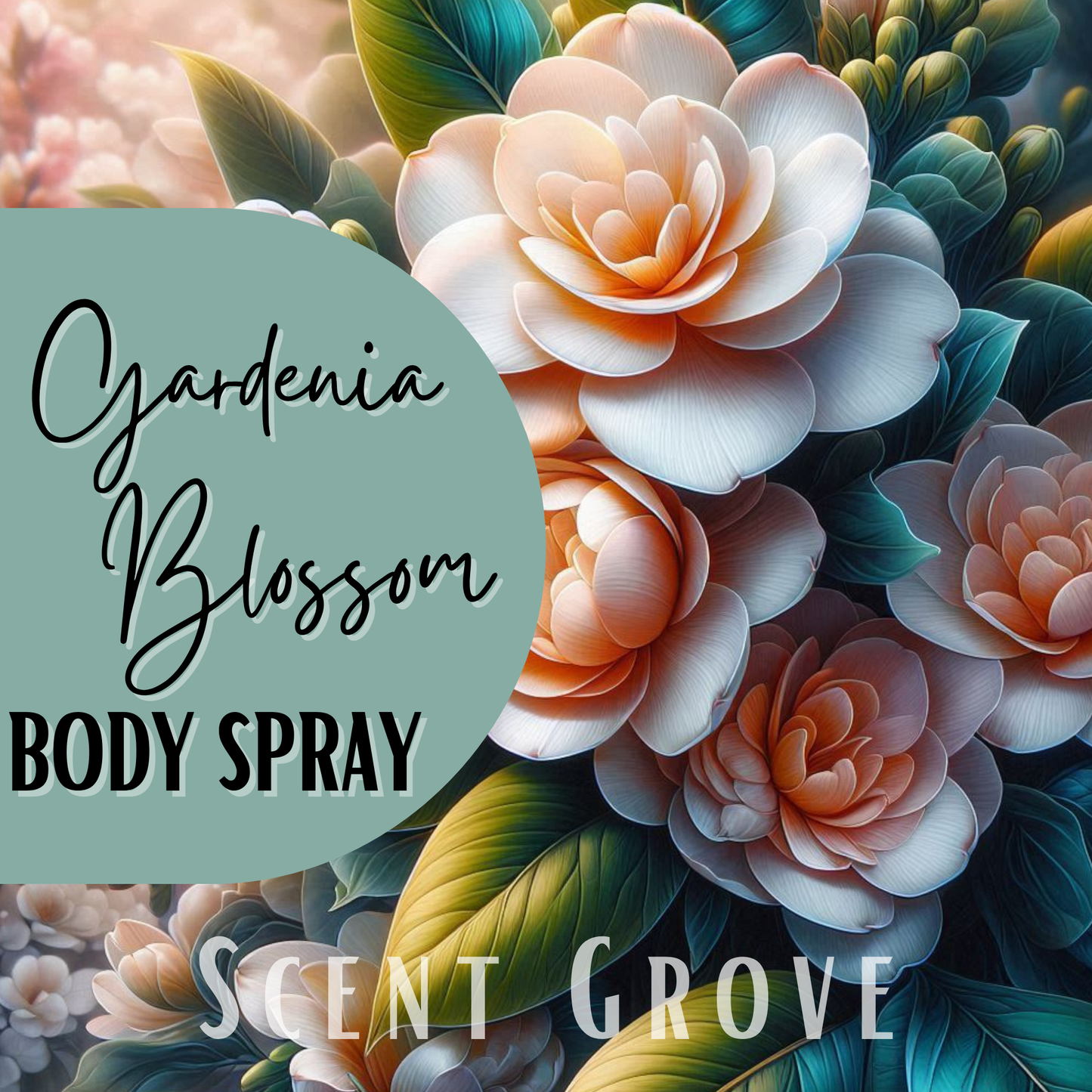 Gardenia Blossom scented body mist spray 100ml