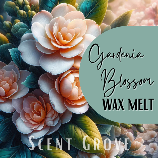 Gardenia Blossom scented soy wax melt