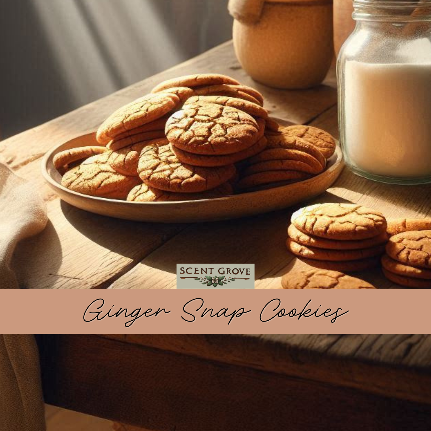 Ginger Snap Cookies Scented Room spray Air Freshener multi purpose for car, home, room